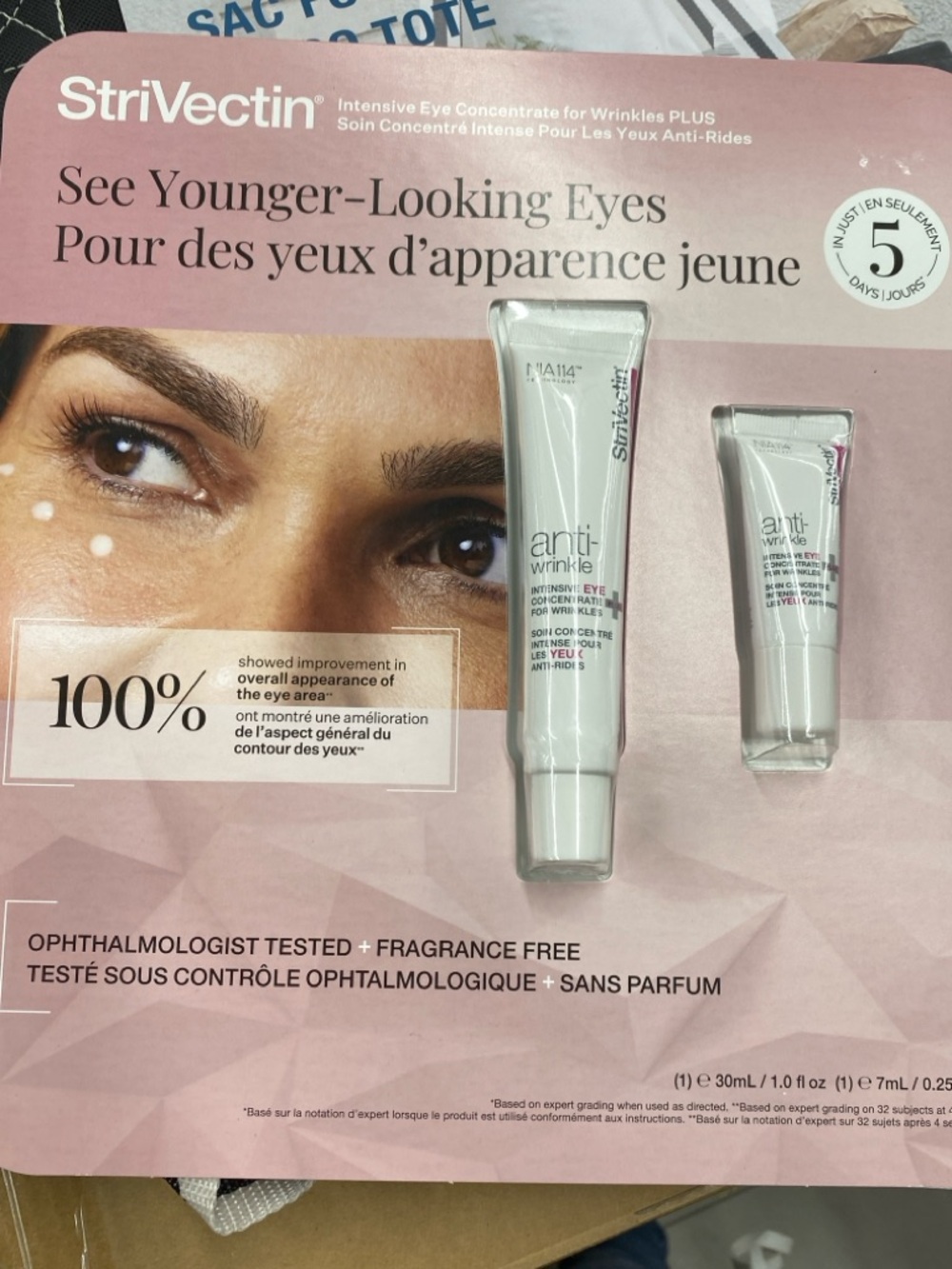 StriVectin Anti-Wrinkle Eye Concentrate Duo in Light Pink Packaging